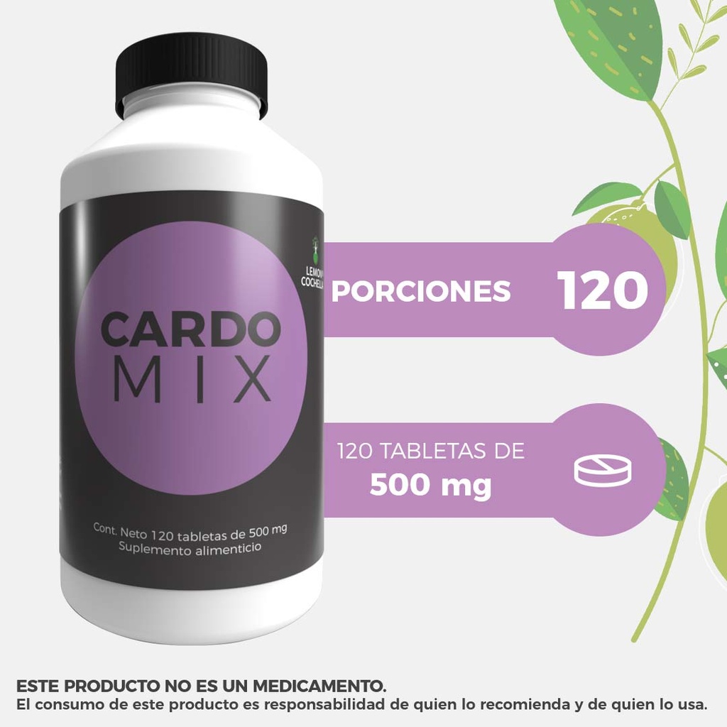 CARDO MIX  120 TABLETAS LEMON COCHELLA