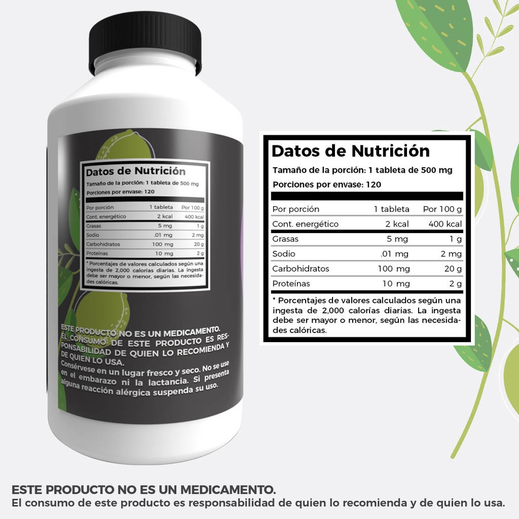 CARDO MIX  120 TABLETAS LEMON COCHELLA