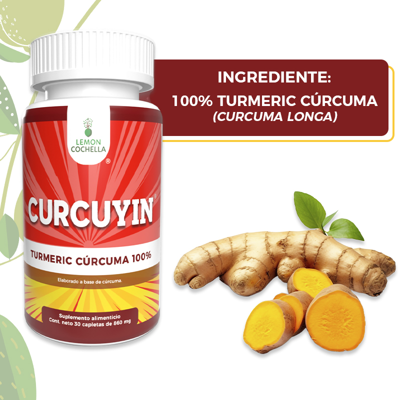 100 PACK CURCUYIN 30 CAPLETAS LEMON COCHELLA
