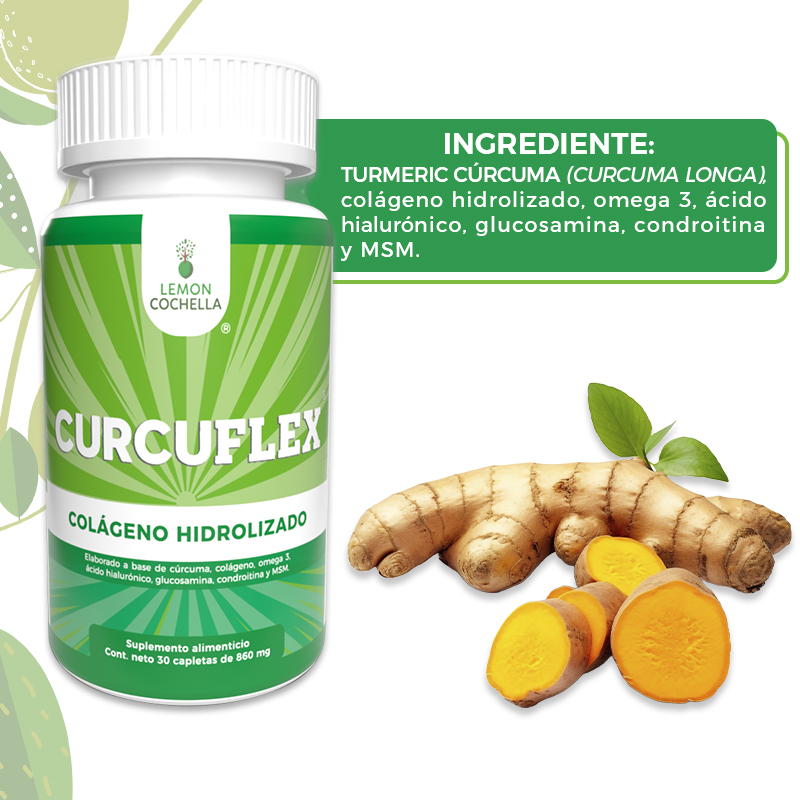 CURCUFLEX 30 CAPLETAS LEMON COCHELLA