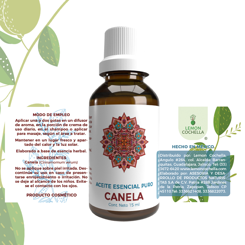 ESENCIA CANELA 15 ML LEMON COCHELLA