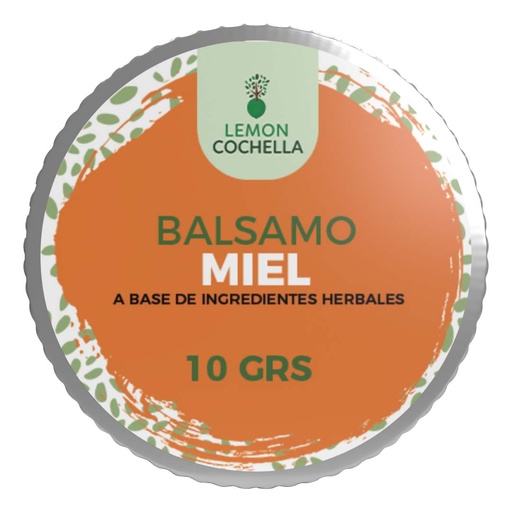 [2851] BALSAMO DE MIEL 10 GRS LEMON COCHELLA