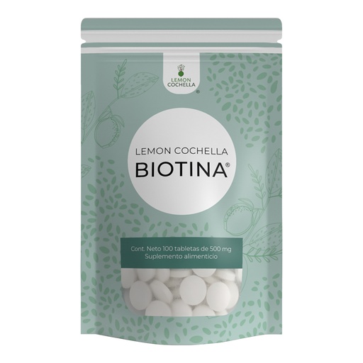 [1079] BIOTINA 100 TABS LEMON COCHELLA