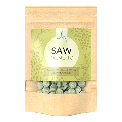 [1326] SAW PALMETTO 100 TABS LEMON COCHELLA
