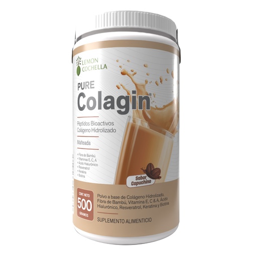 [1569] COLAGIN CAPUCHINO 500 GRS LEMON COCHELLA