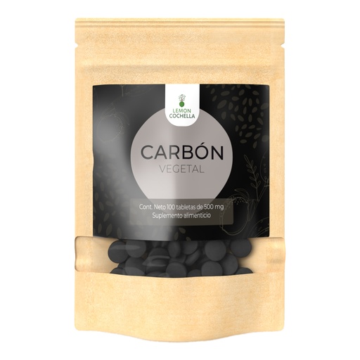 [1270] CARBÓN VEGETAL 100 TABS LEMON COCHELLA