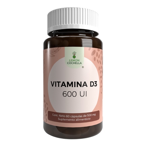 [1353] VITAMINA D3 60 CÁPS LEMON COCHELLA